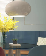 CASPER 1218 Plafoniera TOP LIGHT Alluminio Vetro D. 42/55  disponibile in due misure e colori - immagine 2