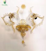 Vivaldi Ap2 Applique di La Murrina in cristallo oro