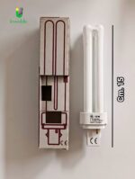 Lampadina fluorescente 18W attacco G24d 2 PIN 4000K