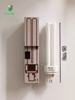 Lampadina fluorescente 18W attacco G24d 2 PIN 2700K
