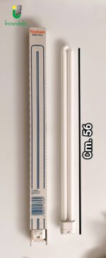 Lampadina fluorescente 80W attacco 2G11-4 PIN 4000K
