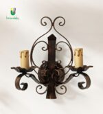 702 Applique ruggine-oro di ArteLux 2 Luci x E14 - immagine 2
