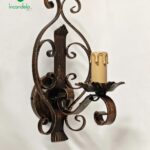 702 Applique di Artelux Ruggine-oro 1 Luce x E14