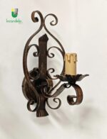702 Applique di Artelux Ruggine-oro 1 Luce x E14