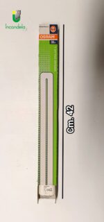Lampadina fluorescente 36 W. 2G11-4 pin 3000° K