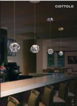Ciottolo sospensione di Illuminati 5 Luci LED 21W 3000K in due finiture - immagine 7