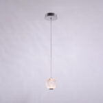 Diamante sospensione di Illuminati 1 Luce LED 4,2W 3000K disponibile in due finiture