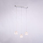 Diamante sospensione di Illuminati 3 Luci LED 12,6W 3000K disponibile in due finiture - immagine 4