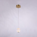 Diamante sospensione di Illuminati 1 Luce LED 4,2W 3000K disponibile in due finiture - immagine 4