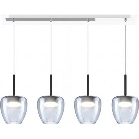 1ab9dea67d8b738ac5f5a39c12d0954ae211430f KYLIE Lampadario moderno di Top Light 1236 4P ø16 cm + R60x4R3 Gx53 LED disponibile in varie finiture - immagine 1