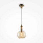 Tono Lampada a sospensione 1 luce E27 colore ottone