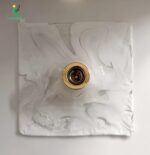 630 Plafoniera di La Murrina montatura oro LED 1 X E27 misura 29x29 cm - immagine 2