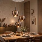 KYLIE Lampadario moderno di Top Light 1236 3P + R60x4R3 Gx53 LED su base tonda disponibile in varie finiture - immagine 5