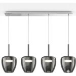 KYLIE Lampadario moderno di Top Light 1236 4P ø16 cm + R60x4R3 Gx53 LED disponibile in varie finiture - immagine 10
