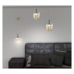 KYLIE LAMPADA DA PARETE MODERNA CON DIFFUSORE DI VETRO IN 5 COLORI D16 CM, LAMPADA ATTACCO GX53 disponibile in varie finiture e colori - immagine 5