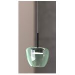 KYLIE LAMPADA DA PARETE MODERNA CON DIFFUSORE DI VETRO IN 5 COLORI D16 CM, LAMPADA ATTACCO GX53 disponibile in varie finiture e colori - immagine 9