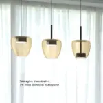 KYLIE LAMPADA DA PARETE MODERNA CON DIFFUSORE DI VETRO IN 5 COLORI D16 CM, LAMPADA ATTACCO GX53 disponibile in varie finiture e colori - immagine 3
