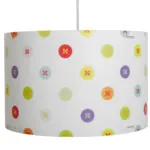BOTTONI Lampada a sospensione per camerette CYLINDER Ø 47xh 30 cm in multicolor Emporium