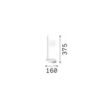 Binomio Lampada Da Tavolo di Ideal Lux G9 4W disponibile in 3 colori - immagine 4