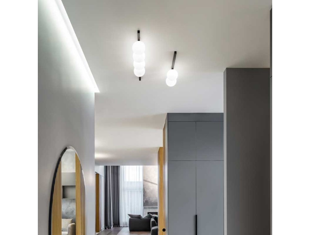 ideal-lux-plafoniera-binomio-3 BINOMIO PLAFONIERA IDEAL LUX LED G9 4x4W - immagine 1